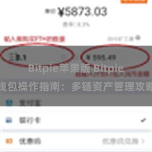 Bitpie苹果版 Bitpie钱包操作指南：多链资产管理攻略