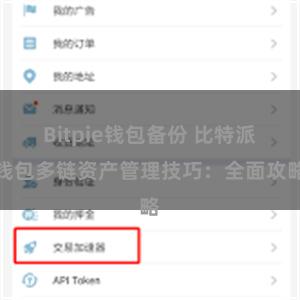 Bitpie钱包备份 比特派钱包多链资产管理技巧：全面攻略