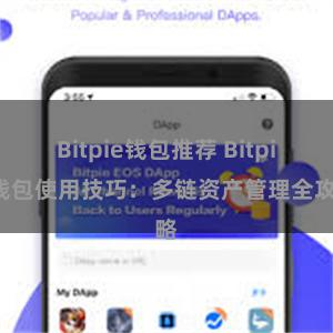 Bitpie钱包推荐 Bitpie钱包使用技巧：多链资产管理全攻略