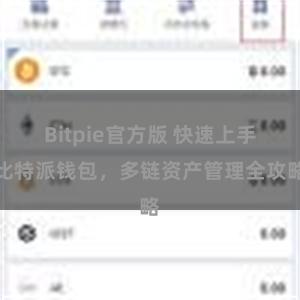 Bitpie官方版 快速上手比特派钱包，多链资产管理全攻略