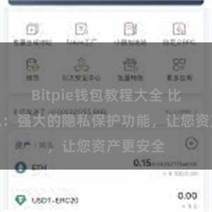 Bitpie钱包教程大全 比特派钱包：强大的隐私保护功能，让您资产更安全