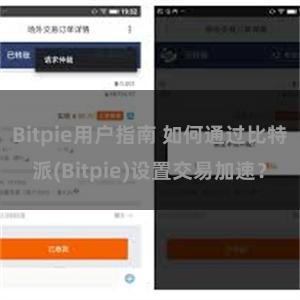 Bitpie用户指南 如何通过比特派(Bitpie)设置交易加速？