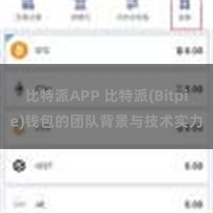 比特派APP 比特派(Bitpie)钱包的团队背景与技术实力