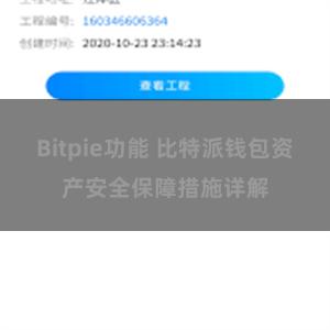 Bitpie功能 比特派钱包资产安全保障措施详解